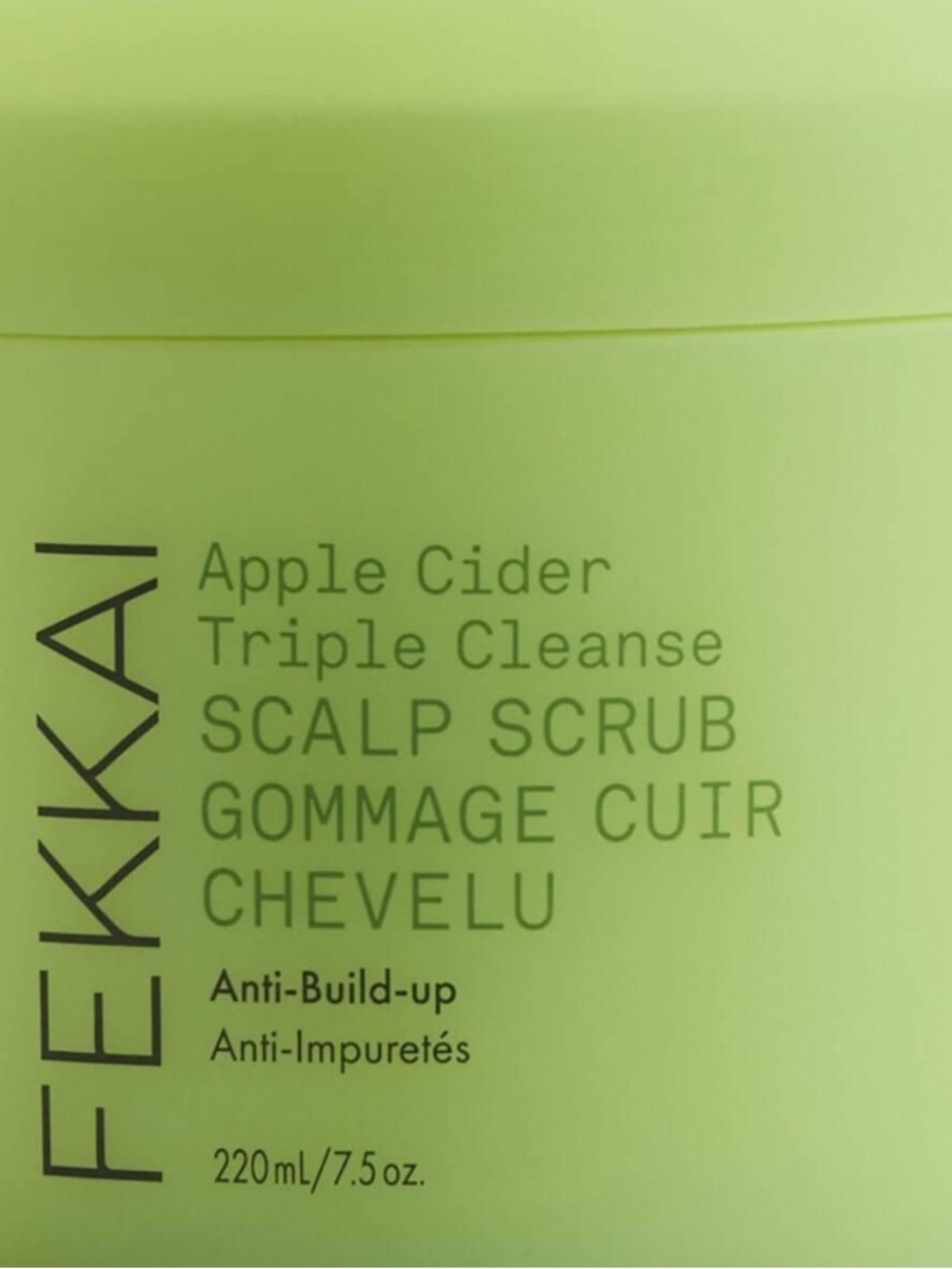 FEKKAI Apple Cider Detox Scrub